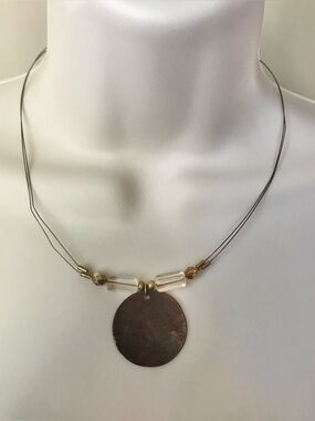 Circle Pendant Necklace